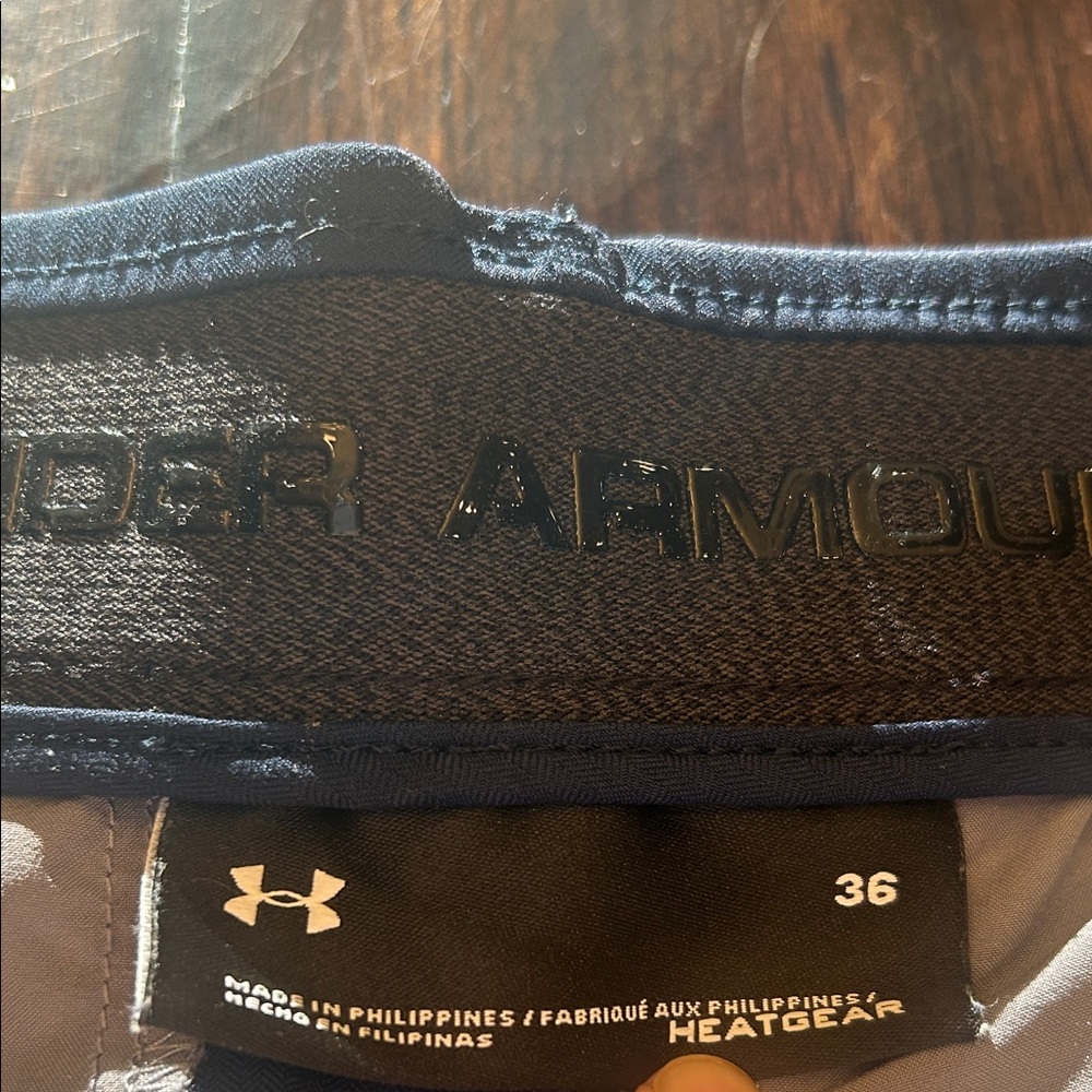 Under Armour Dark Blue HeatGear Apparel